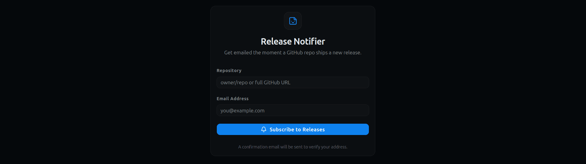 🔔 GitHub Release Notification API